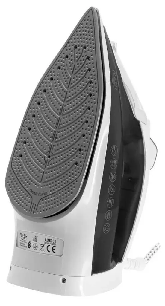 Fer à repasser vapeur Adler AD 5051 : Défroissage facile et rapide 220V