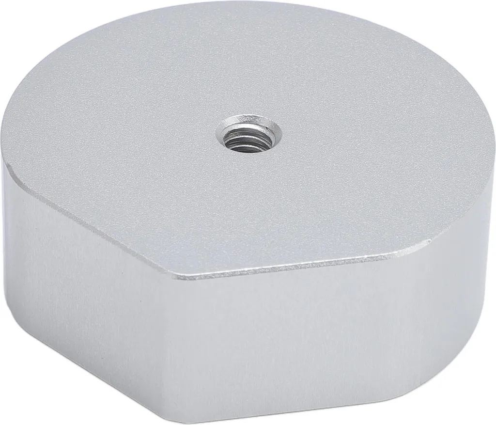 Adattatore Treppiede Satellitare 1/4" Alluminio per Camper e Camion