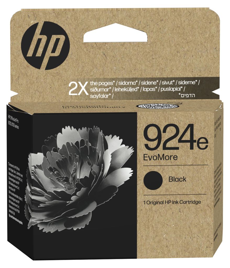 HP Cartuccia di inchiostro nero originale 924e EvoMore Immagine del prodotto 