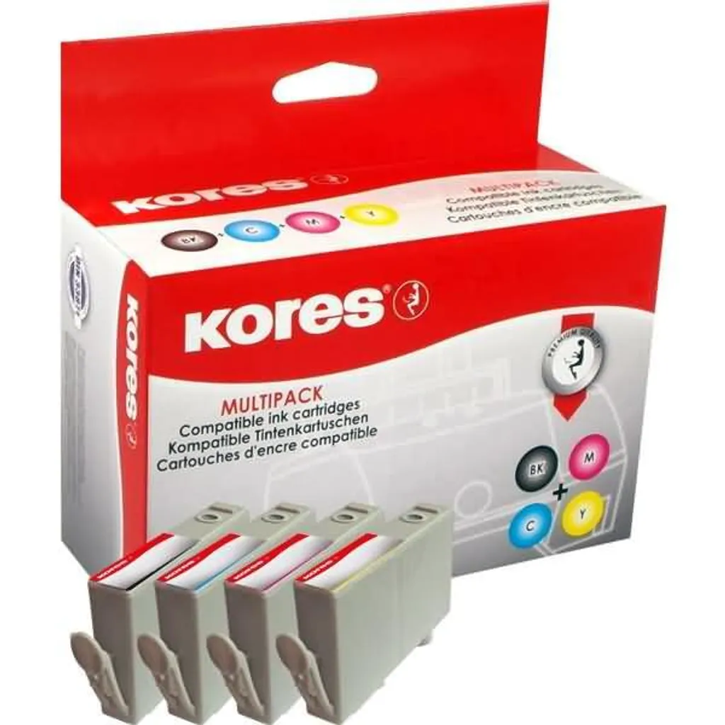 Cartouches d'encre de remplacement HP 364XL Kores G1712KIT Multipack XL