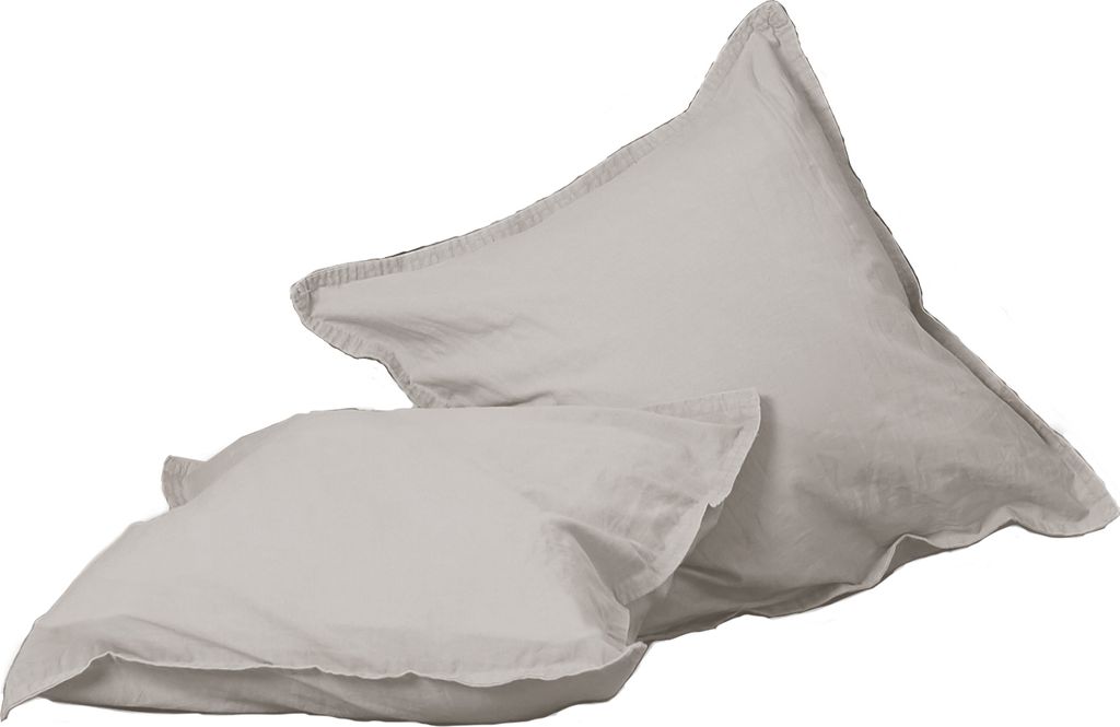 Enrico Coss Bettwäsche Stonewashed Kissenbezug einzeln 40x40 cm leinen