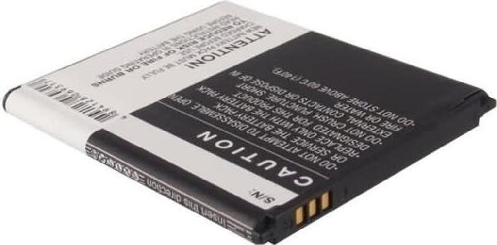 Akku für Samsung Galaxy XCover II Li-Ion 3,7 Volt 1700 mAh schwarz.