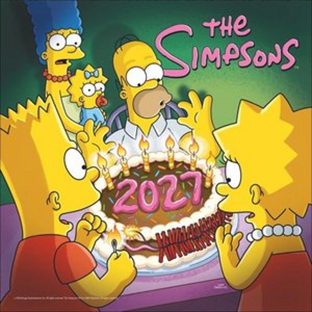 The Simpsons Broschurkalender 2027 Produktbild 