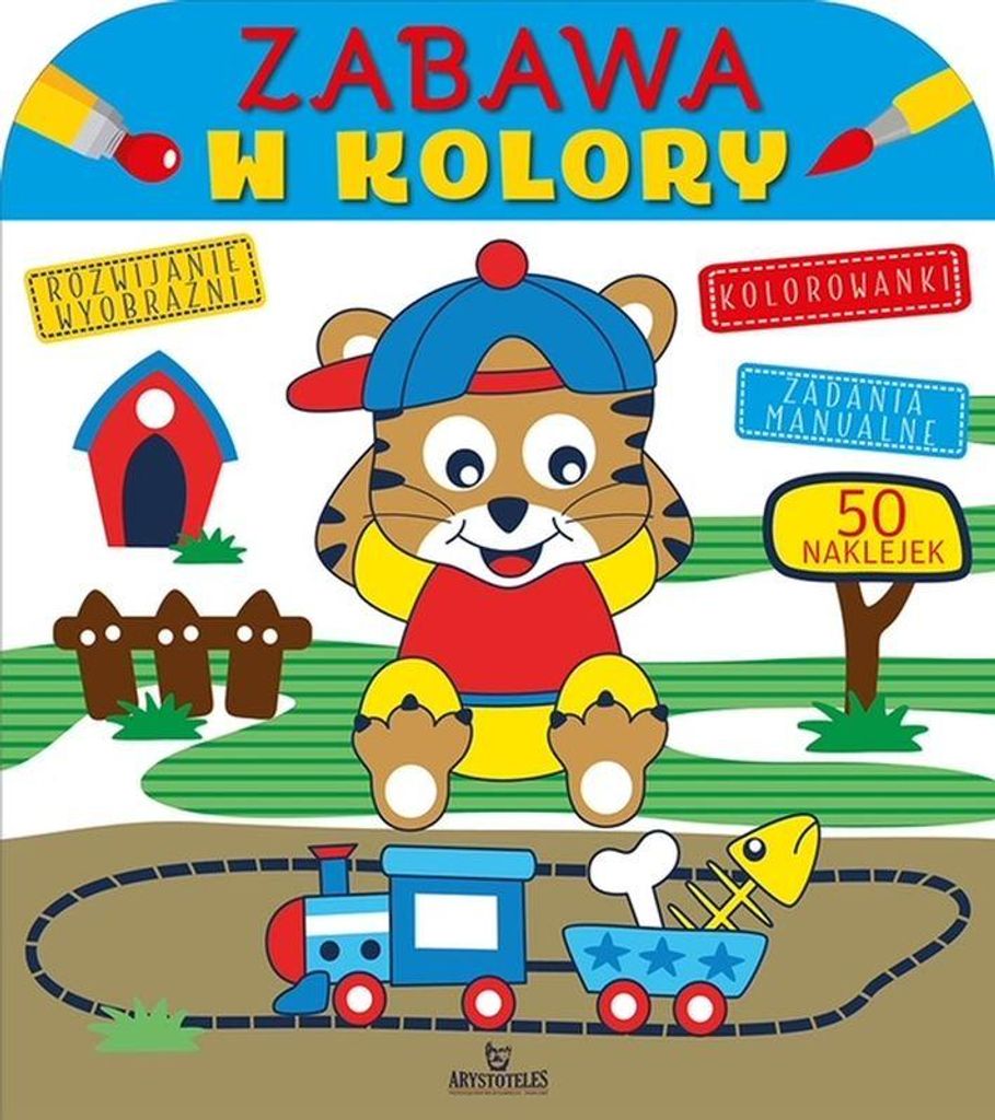 Książka dla dzieci Zabawa w kolory