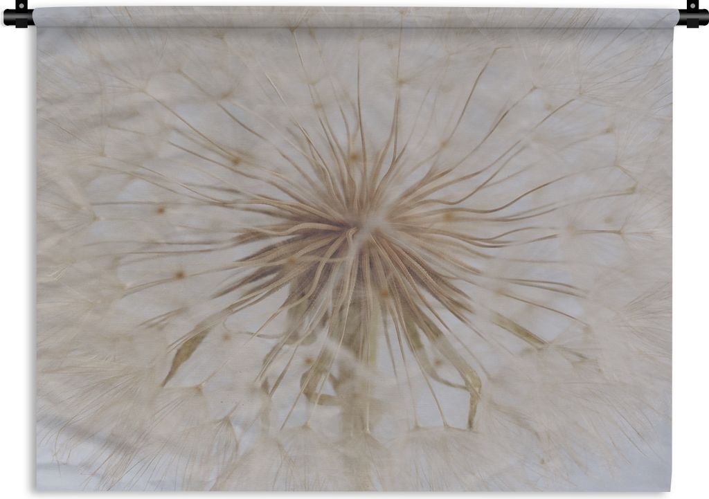 MuchoWow Wandteppich Wandbehang Blumen - Löwenzahn - Entwurf 150x112.50 cm Tapisserie Dekoration Wandtuch - Wanddecke - Wandteppiche
