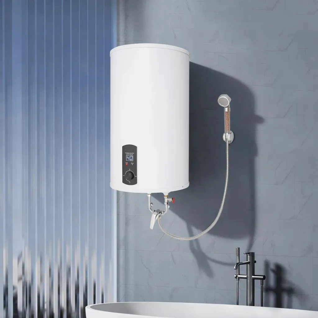 Chauffe-eau électrique 70L 2000W - Cumulus vertical avec écran digital