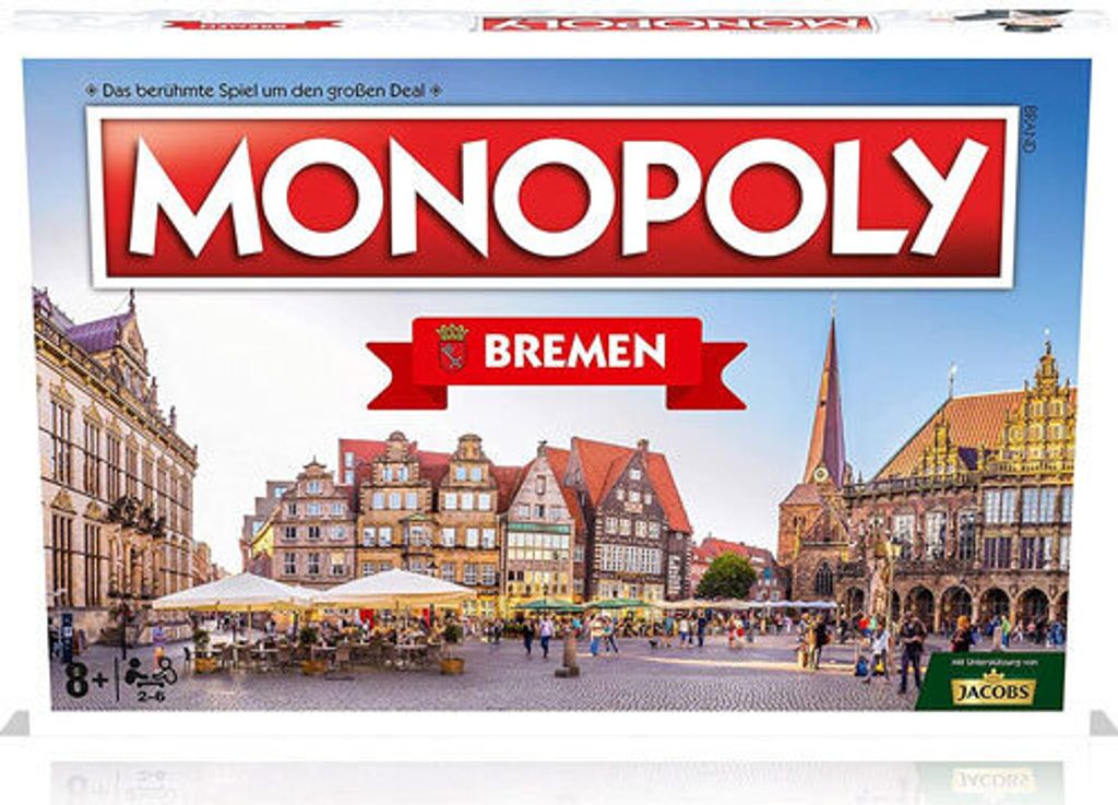 Monopoly - Bremen Brettspiel Gesellschaftsspiel Cityedition Produktbild 
