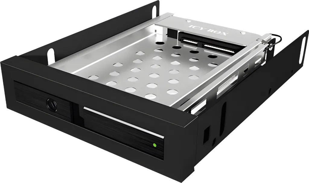 Alloggiamento Disco Rigido ICY BOX IB-2217StS | Rack 3.5 con Chiave
