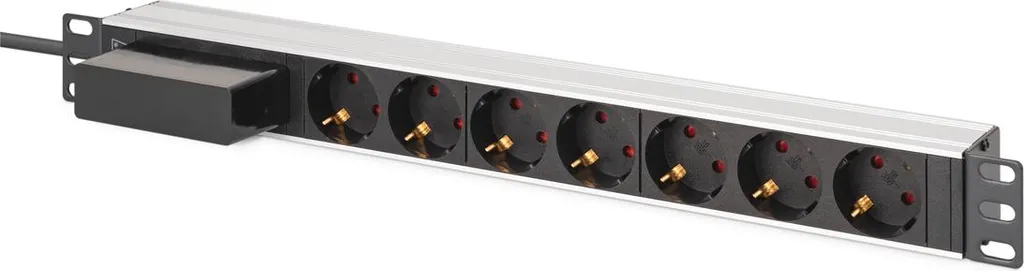 Multiprise Aluminium 7 Voies Evite les Surcharges via son Disjoncteur