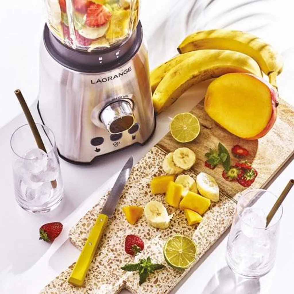 Blender Inox Lagrange : Mixeur Haute Performance 3 Programmes Auto - 4