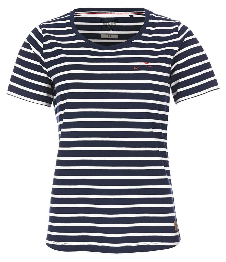 modAS Damen T-Shirt im bretonischen Streifen-Design - Produktbild 