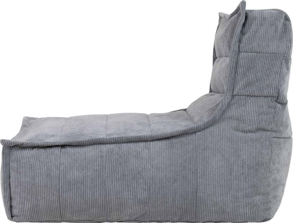 icon Otto Lounger Sitzsack, Dunkelgrau, Feines Cord Produktbild 5
