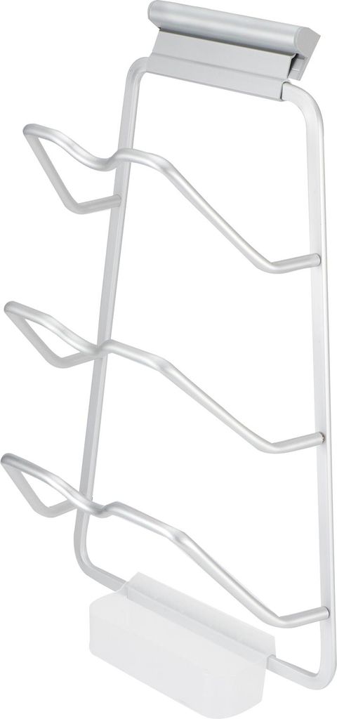 3 Tier Wall Mounted Pan Lid Storage Rack Pot Cover Organizer Holder Kitchen Accessories(Avec plateau de stockage d'eau )