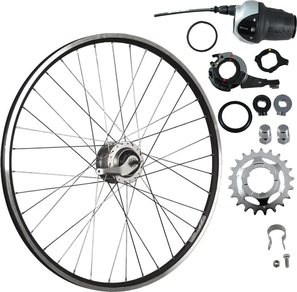 28 Zoll Hinterrad Hohlkammer Shimano Nexus 8 SG-C6001 Produktbild 