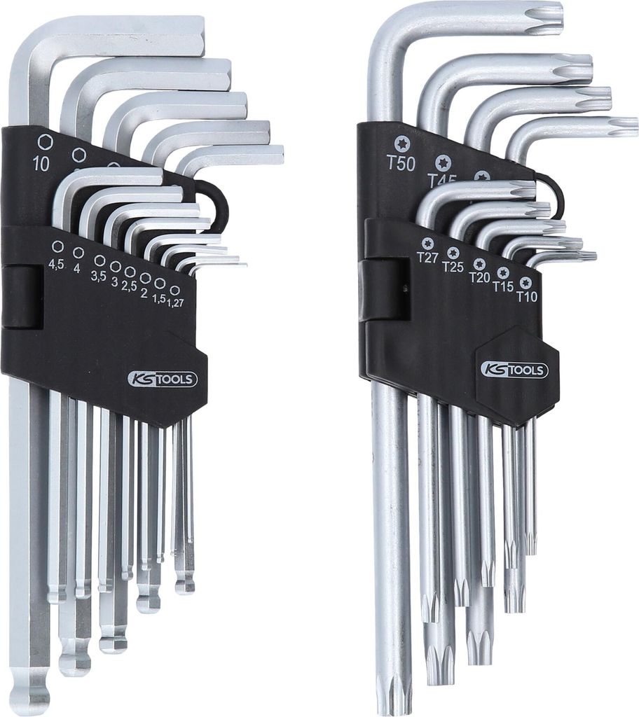 Torx-Winkelstiftschlüssel, kurz, T8, 2,00 Torx-Winkelstiftschlüssel, kurz, T8, 2,00