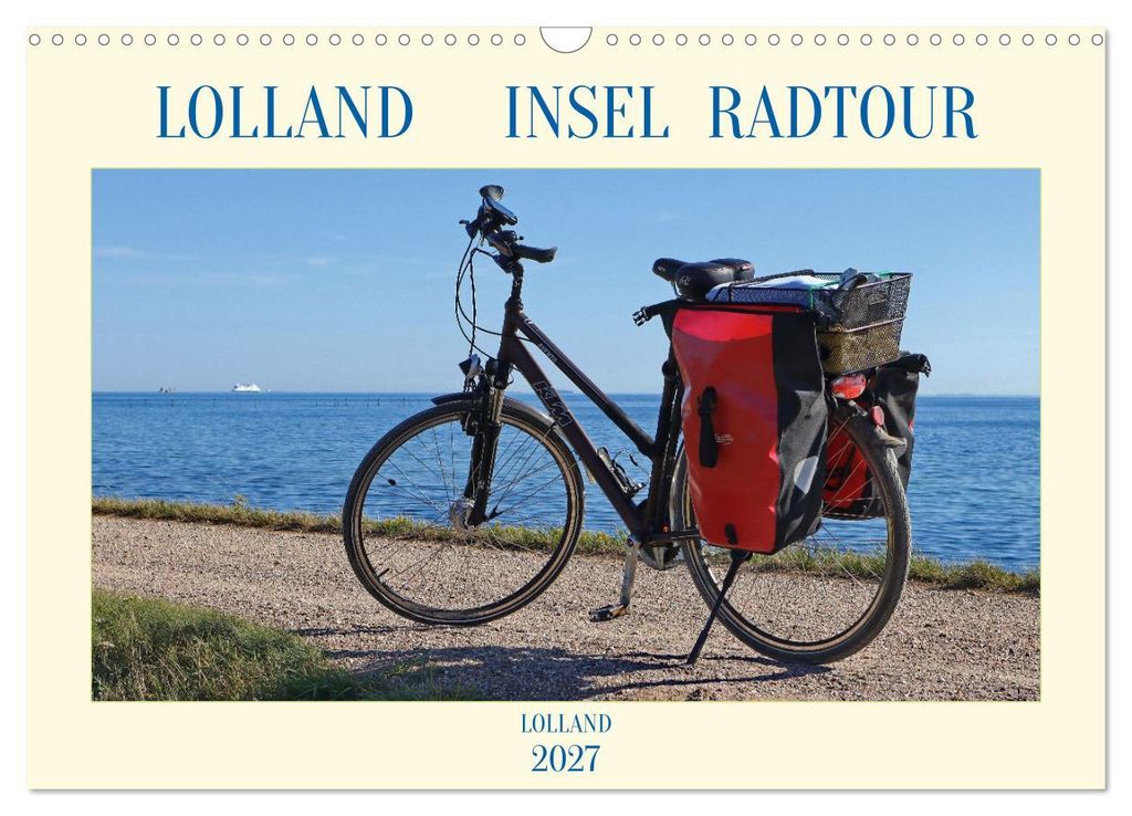 Lolland Insel Radtour = Projekt # 330 (Wandkalender 2027 DIN A3 quer), CALVENDO Monatskalender