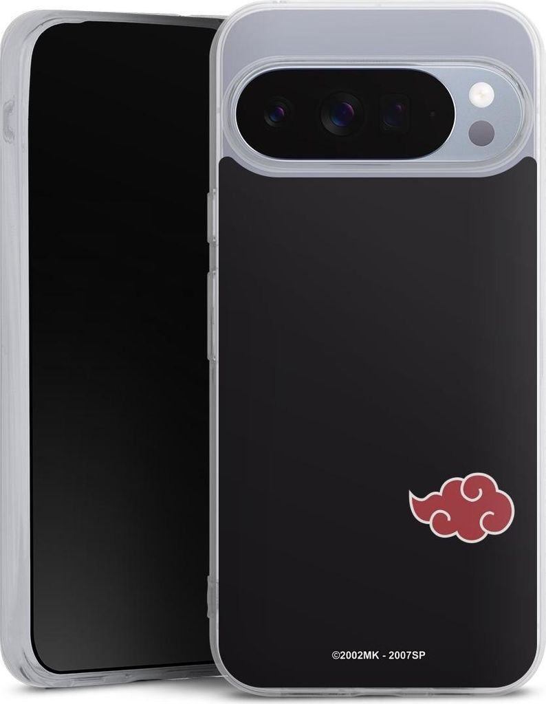 DeinDesign Handyhülle für Google Pixel 10 Pro XL Silikon Hülle Case Smartphone Schutzhülle Naruto Shippuden Offizielles Lizenzprodukt Akatsuki