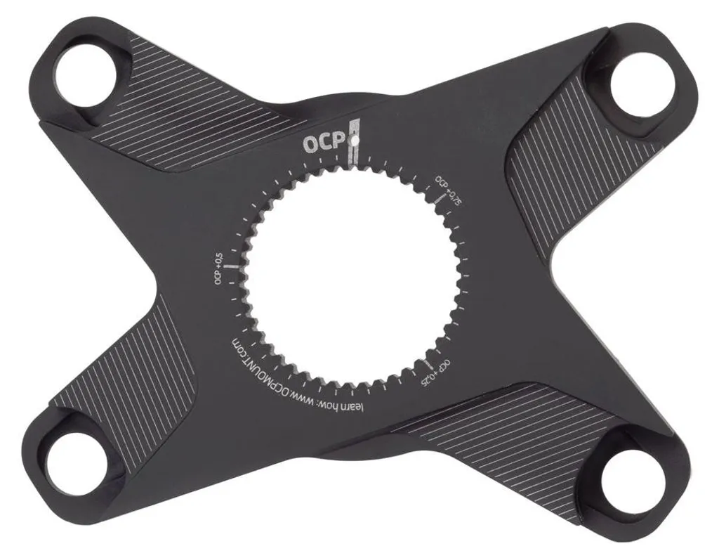 Rotor Road X2 Spider Noir 110 mm - Étoile de Pédalier Route Performance