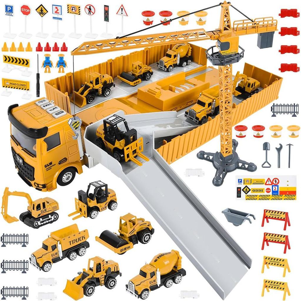 LKW Spielzeug Auto Kinder Spielzeug Transportfahrzeug Produktbild 