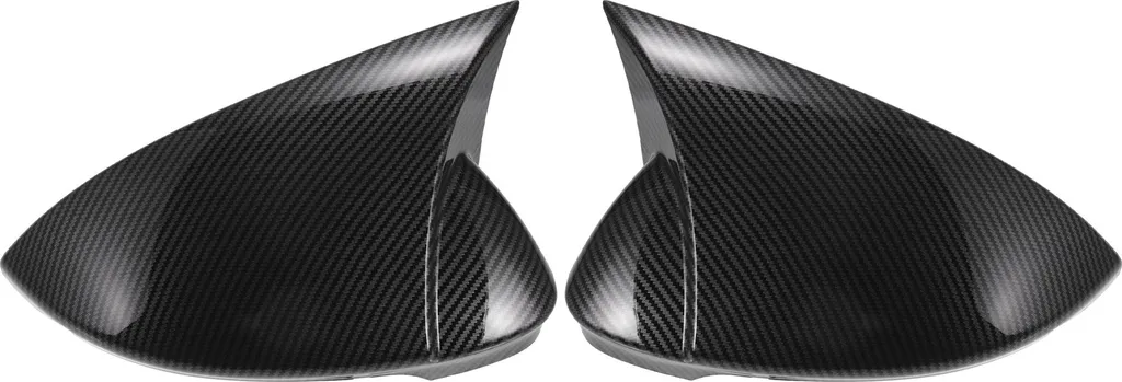 Customisation Golf 8 GTI : Coques Rétroviseur Carbone Noir MK8 Design - 2