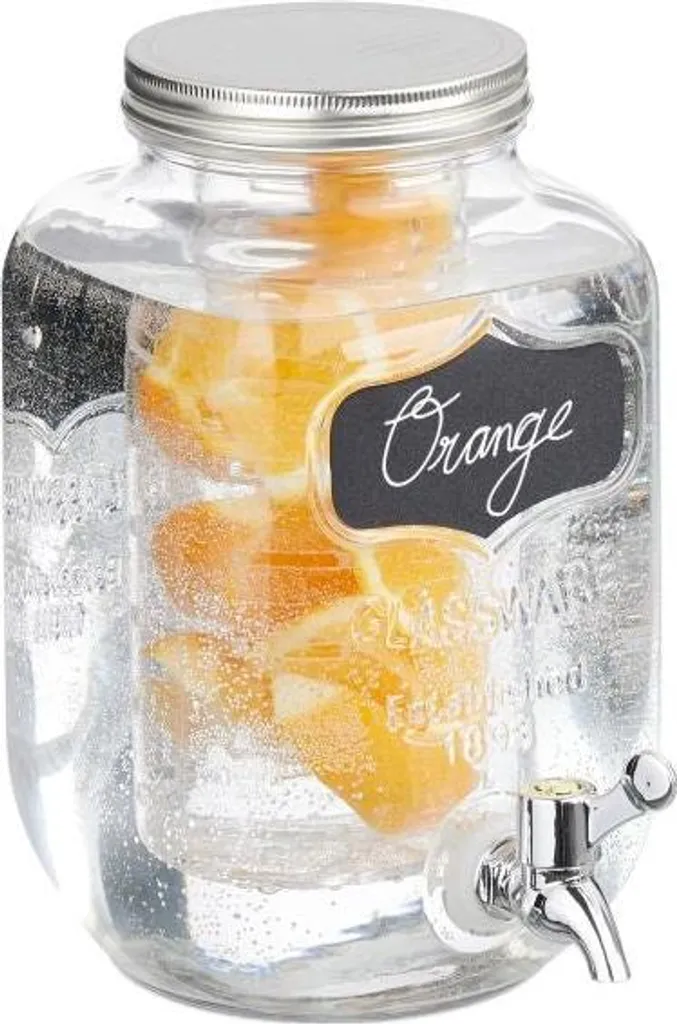 Distributore di bevande con inserto frutta 4 L