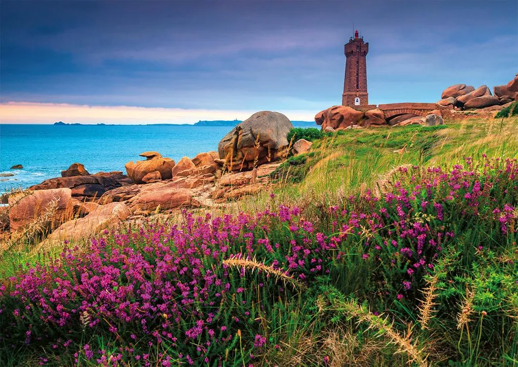Puzzle 1500 pièces Nathan Régions de France La côte atlantique - 87542