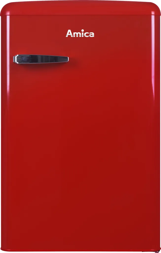 Petit Réfrigérateur Amica KS 15610 R Design Années 50 pour Cuisine