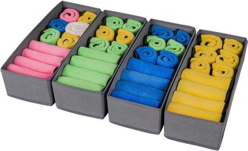 Hochwertiger Komplettset mit 4 HEMNES Doppel-Shelven für Schlafzimmer, Garderobe, Kleiderschrank-Organisator, Schubladen, Möbel-Organisationssyst...
