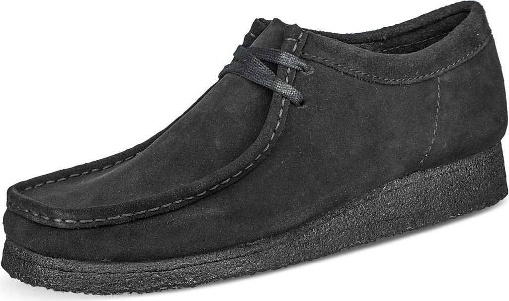 Clarks Originals Wallabee Wildlederschuhe, Schwarz 42 EU Produktbild 10