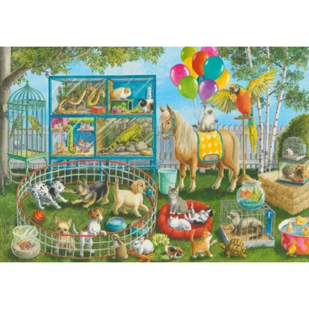 RAVENSBURGER Puzzle Spaß mit Haustieren 35 Teile