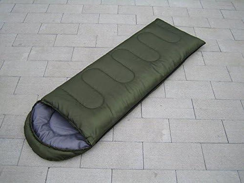 Umschlag Schlafsack mit Kapuze Outdoor Camping Erwachsene Schlafsack