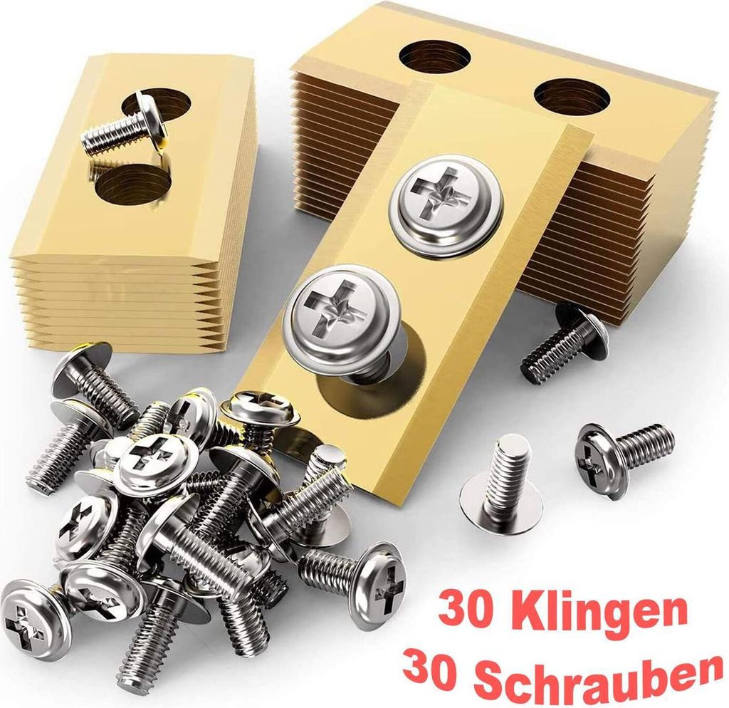 30 Stück Titan Ersatz-Messer Klingen Set für Worx Landroid Produktbild 