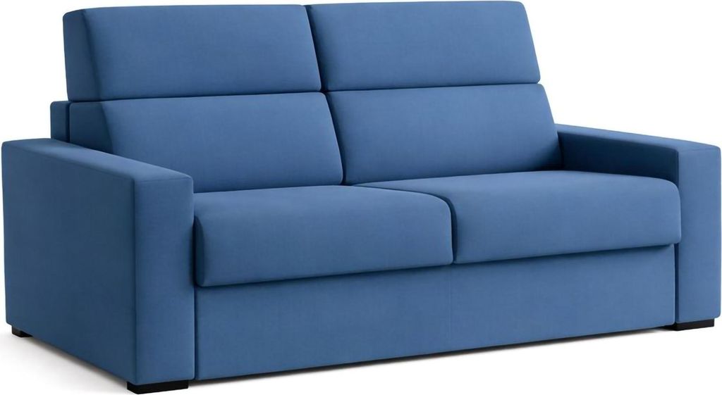 None - Schlafsofa 2-Sitzer, 180x95 cm blau, Abziehbar Italy