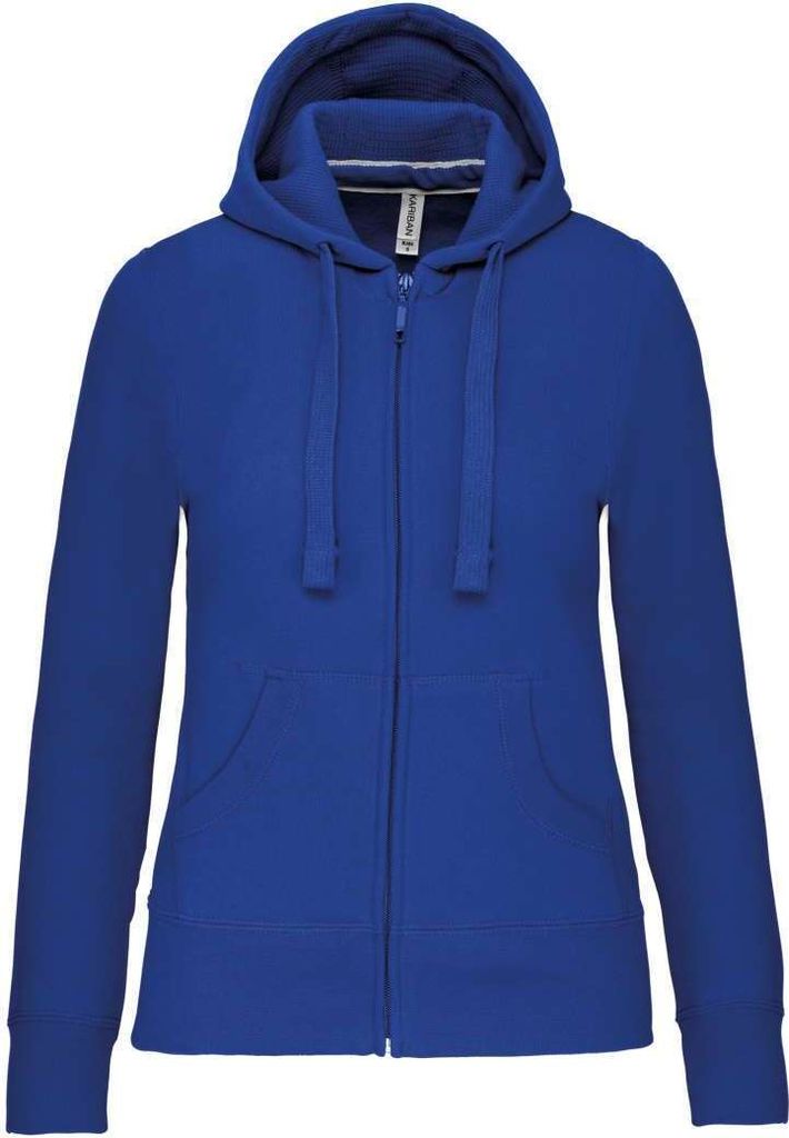 Kariban Uni Sweatjacke Kapuzenjacke Kapuzenpullover Strickjacke, Größe:L, Farbe:Light Royal Blue