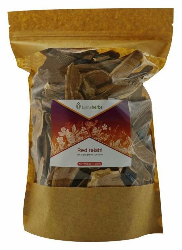 Red Reishi (Ganoderma lucidum) cięty 250g Zdjęcie produktu 