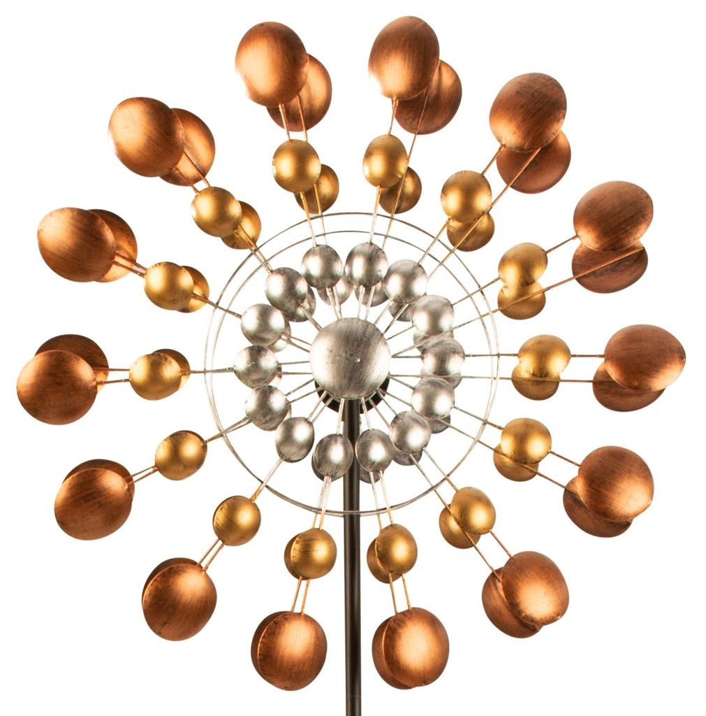 XiRRiX Windrad Garten Metall XXL 183 cm – Doppel Windspiel Produktbild 