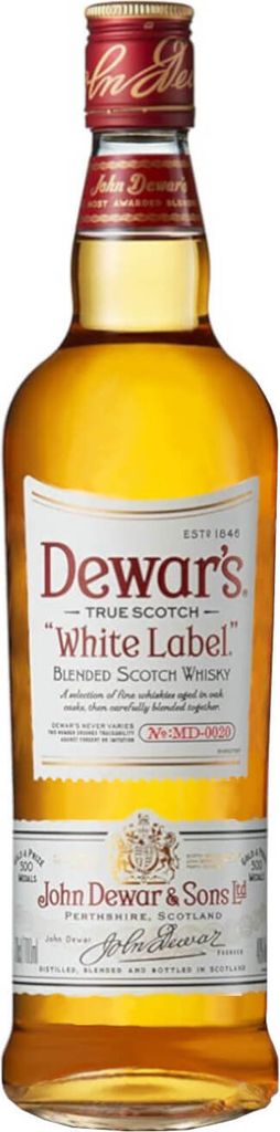 Dewars White Label Blended Scotch Whisky True Scotch | 40 % vol | 0,7 l