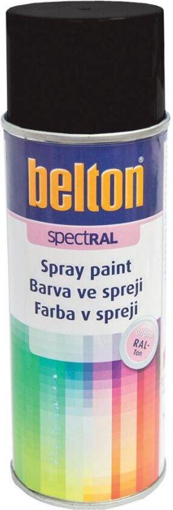 barva ve spreji BELTON RAL 9005m, 400ml ČER matná Obrázek produktu 