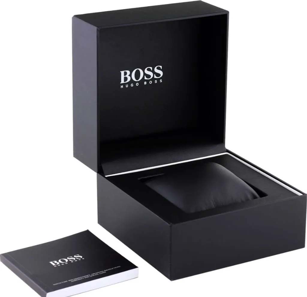 Hugo Boss Peak Chrono 1513814 - Montre Homme avec Cadran Gris et Acier