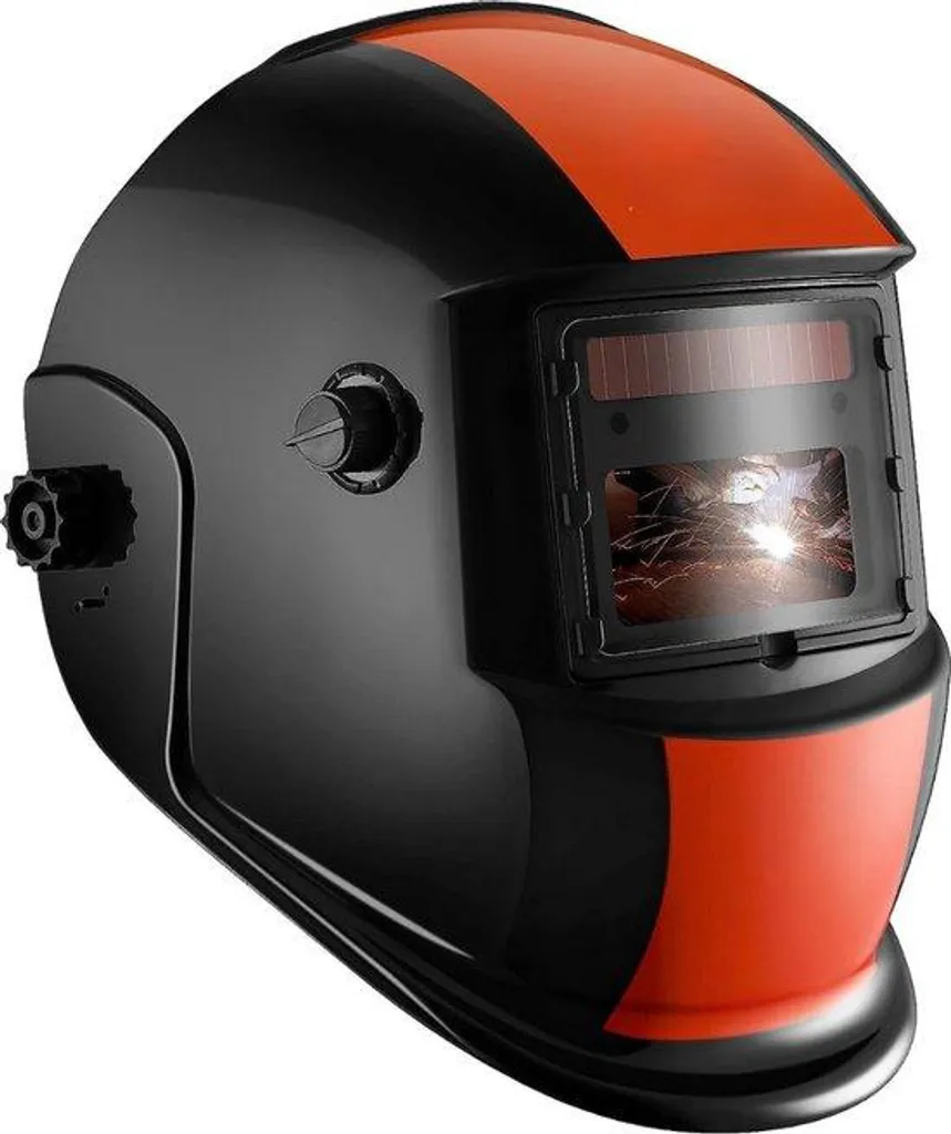 Masque de soudage pour usage intensif avec réglage externe et vue large