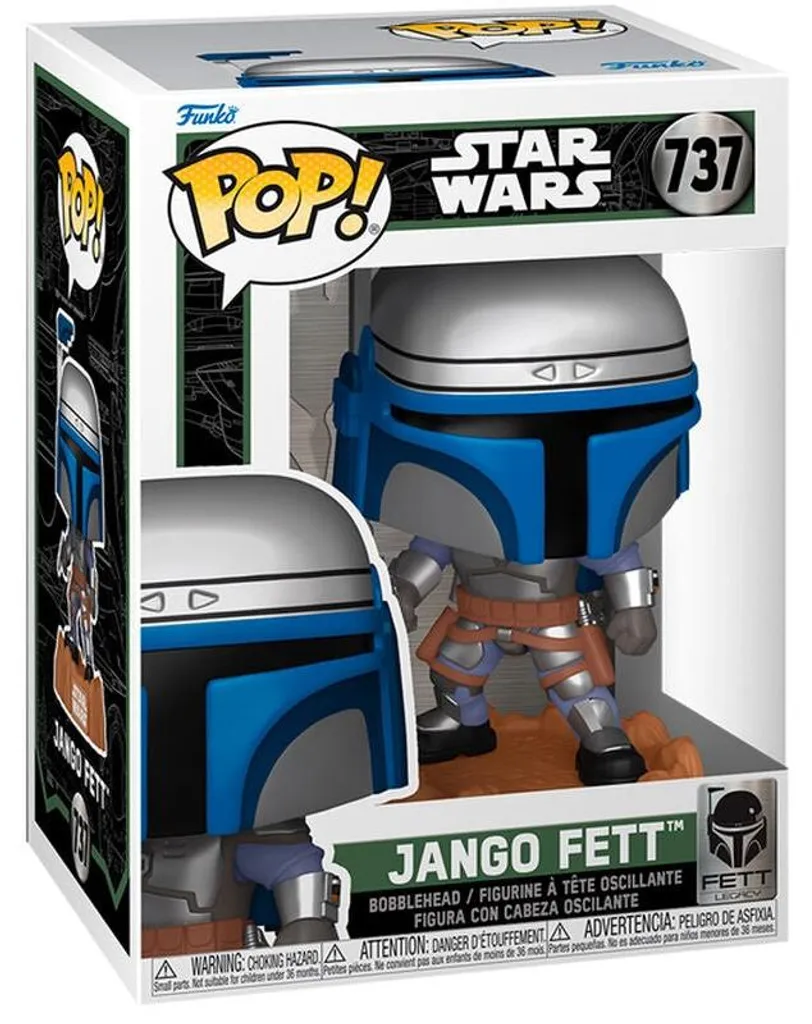 Jouet de collection Figurine Star Wars Jango Fett 15 cm articulée en PVC