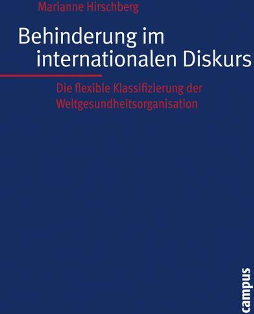 Behinderung im internationalen Diskurs Produktbild 