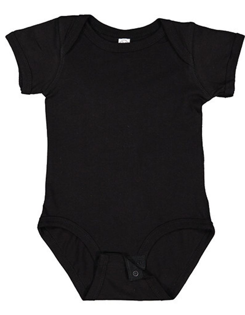 Rabbit Skins Infant Fine Jersey Short Sleeve Bodysuit