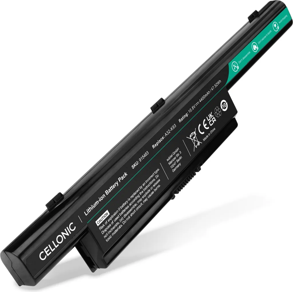Batteria Premium CELLONIC per ASUS K93S X93S R900V K95V | 4400mAh