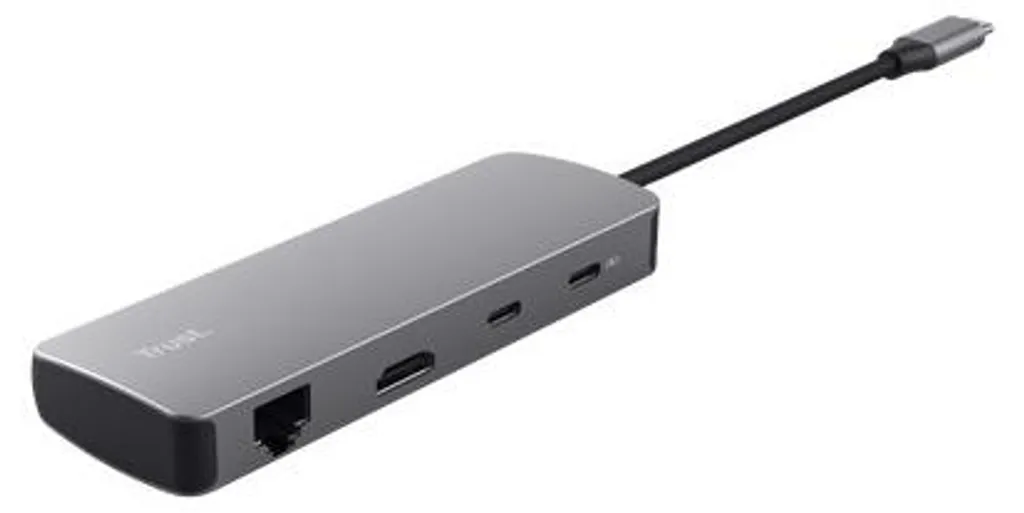 Adaptateur USB-C multiport Trust avec double USB HDMI et Ethernet - 13