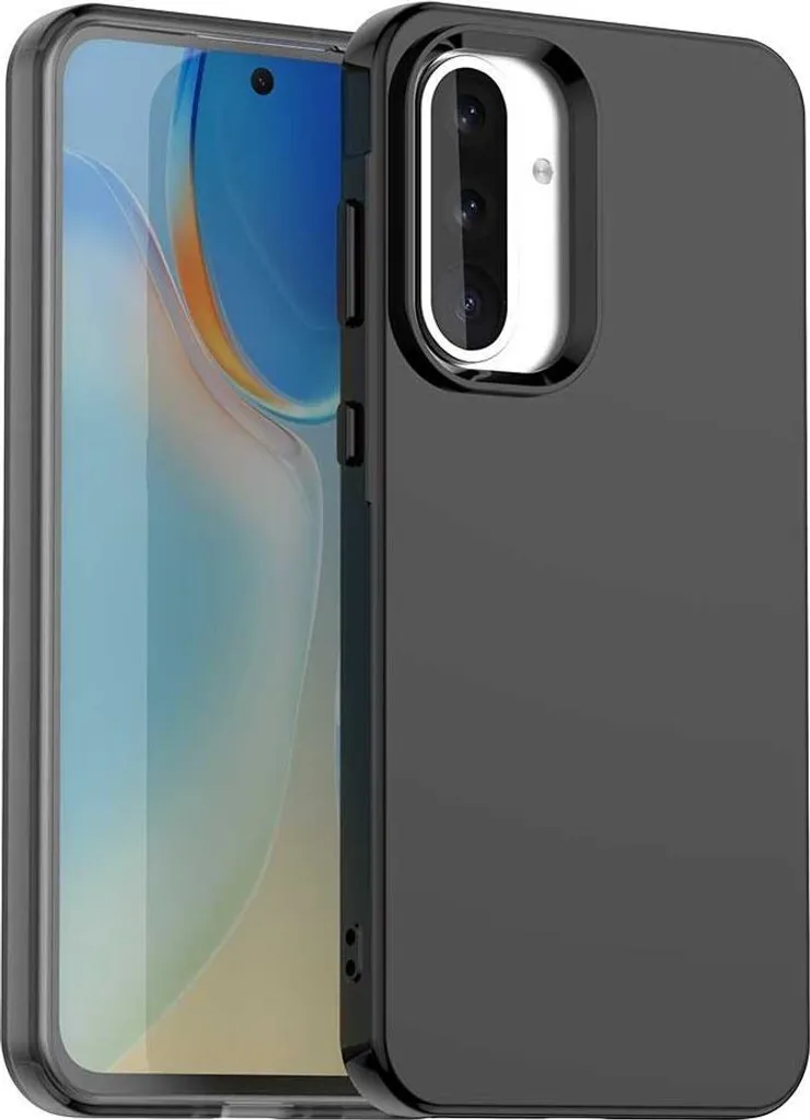 Cover Samsung A36 A56 Phonesta HardFrost Semi-Trasparente Matte Black