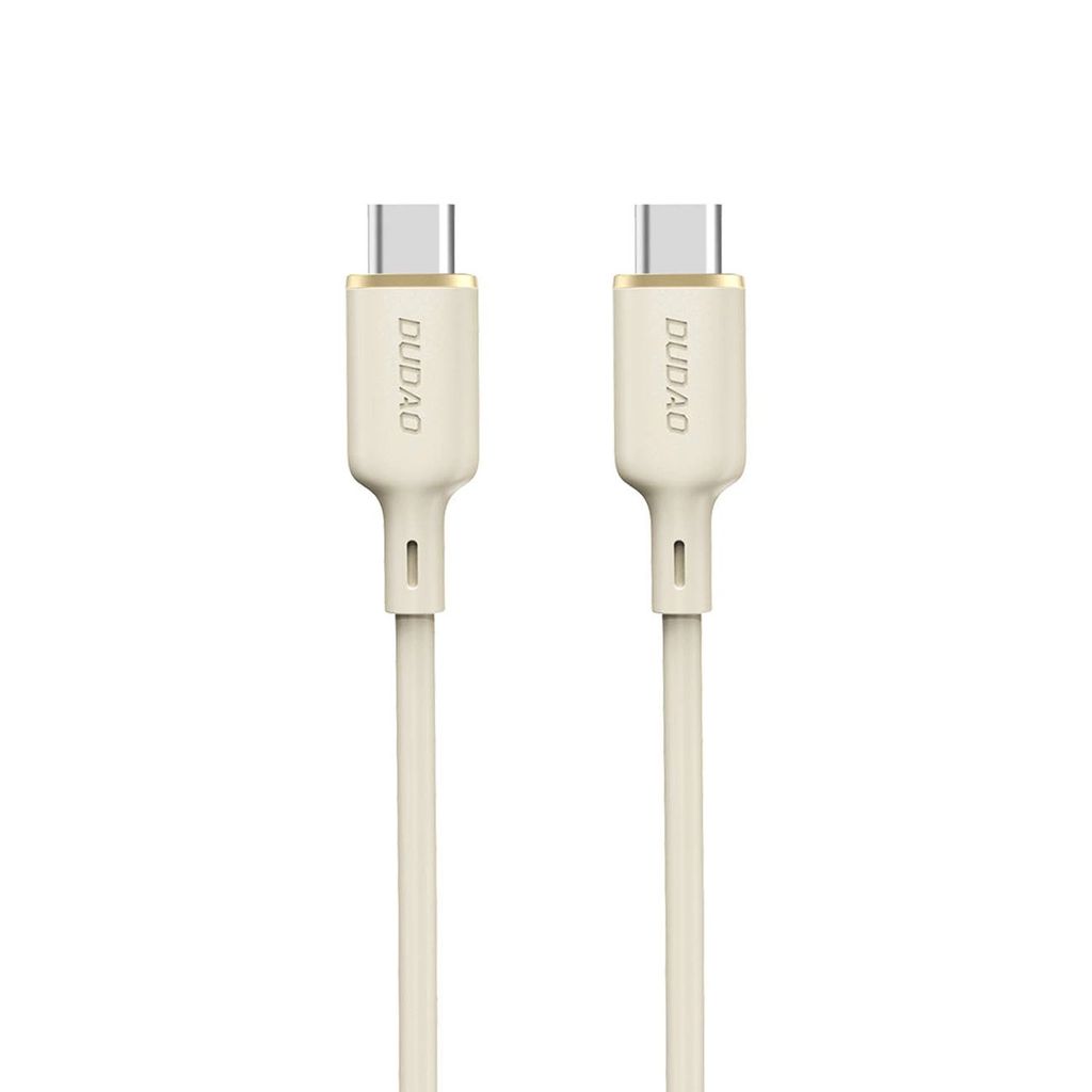 Dudao L7SCC USB-C zu USB-C Kabel 100W 2m - Beige