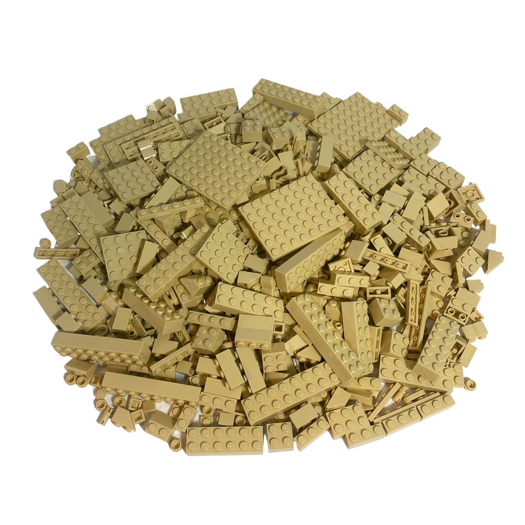 LEGO® 16x16 Bauplatten Beige Platten Tan 91405 Beidseitig bebaubar