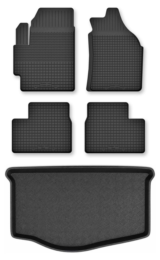 Gummimatten + Kofferraumwanne für Suzuki Swift V 5D Produktbild 