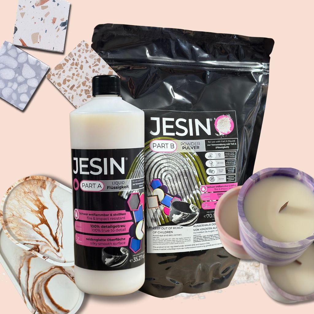JESIN 3 kg - feuerhemmendes Gießmaterial Produktbild 